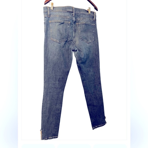 CURRENT ELLIOTT The Stiletto Divina Destroyed Skinny Jeans 30 Women - Picture 5 of 11